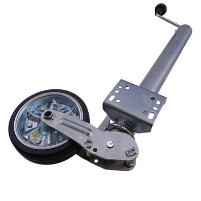 400kg Automatik Stützrad Profi mit Universalflansch extra lang für PKW Anhänger
