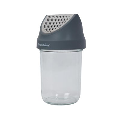 Fresh Choice Reibe inkl. Glas & Adapter – Frisch, fein & sicher direkt ins Glas