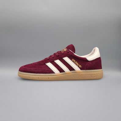 adidas Handball Spezial Maroon Cream White (Womens) - 36