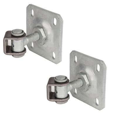 Locinox Anti-Sabotage Torband mit Mauerplatte G90WP-B-M16-65-02 (1 Paar) bis 150kg To