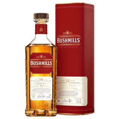 Bushmills 14 Jahre Single Malt Irish Whiskey 0,7 l