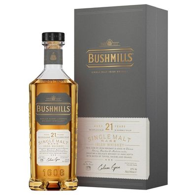 Bushmills 21 Jahre Single Malt Irish Whiskey 0,7 l