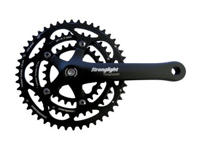 Stronglight Kettenradgarnitur "Impact" 3-fach, 4-k 28 / 38 / 48 Z