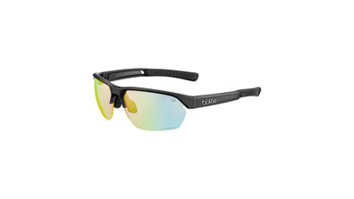 BOLLÉ Sportbrille "Victus" Größe Medium, black frost, Gläser Phantom Clear Green