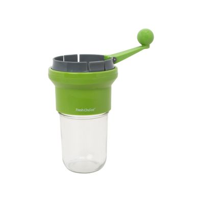 Fresh Choice Passiermühle mit Glas & Adapter – Frisch püriert, fein & sauber