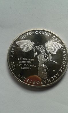 Original 10 euro 2011 Deutschland Urvogel Archaeoperyx
