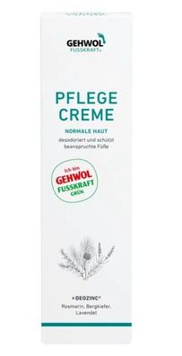 Gehwol Pflege Creme 125 ml (Fusskraft Grün) Desodoriert und schützt