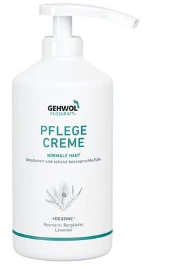 Gehwol Pflege Creme 500 ml (Fusskraft Grün) Desodoriert und schützt