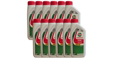 Castrol GTX 5W-30 C4 12x1 Liter RN 0720 MB 226.51 Motoröl