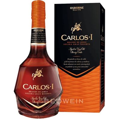 Carlos I Brandy Solera Gran Reserva 0,7 l