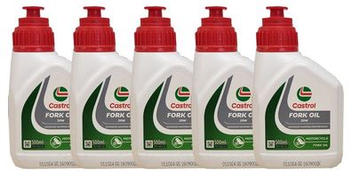 Castrol Fork Oil 20W 5 X 500 ML Gabelöl