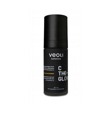 Veoli Botanica C The Glow Aufhellendes & Beruhigendes Wasser-Gel Serum, 30 ml