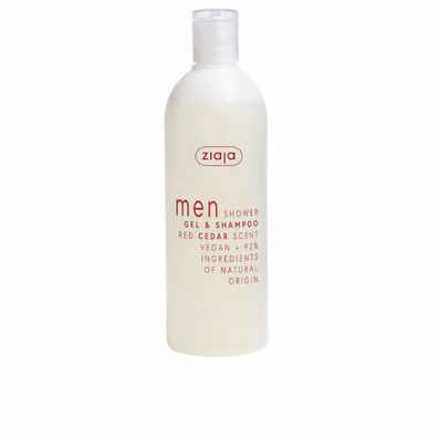 Ziaja Men Gel De Ducha y Champú Red Cedar 400ml