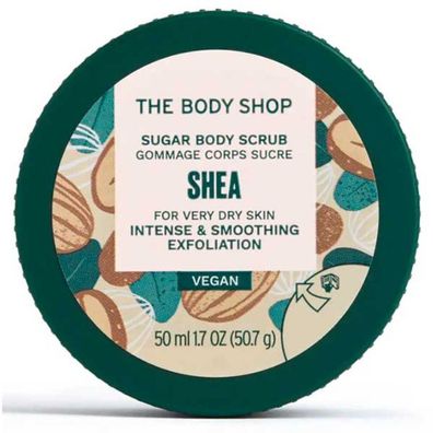 The Body Shop Body Scrub Shea UNITED Kingdom carton @ 1 piece x 50ml