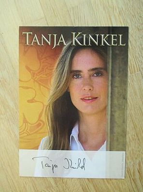 Schriftstellerin Tanja Kinkel - handsigniertes Autogramm!!!