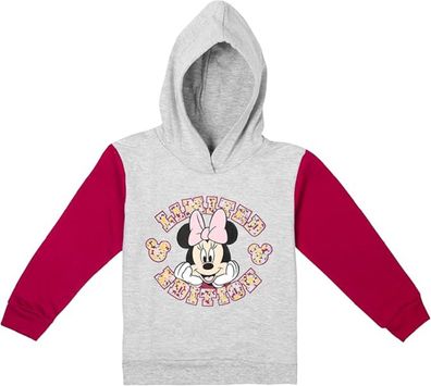 Disney Minnie Mouse Kapuzenpullover aus Baumwolle – Stylischer Hoodie für Mädchen