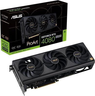 ASUS ProArt GeForce RTX 4080 SUPER OC Edition 16GB GDDR6X Gaming Grafikkarte