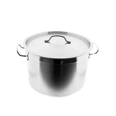 Edelstahl-Kochtopf mit Deckel – Für Perfekte Gerichte auf allen Herdarten