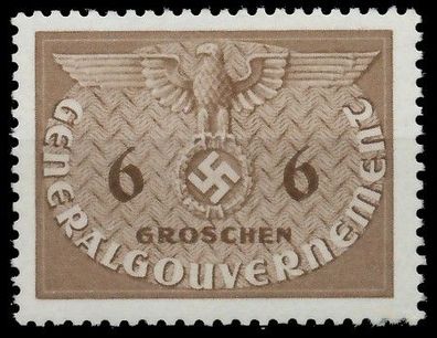 Generalgouvernement DIENST Nr 1 postfrisch X9F696A