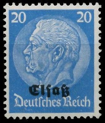 BES. 2WK ELSASS Nr 9 postfrisch X9F69BA
