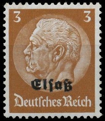BES. 2WK ELSASS Nr 1 postfrisch X9F69AE