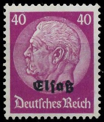 BES. 2WK ELSASS Nr 12 postfrisch X9F69BE
