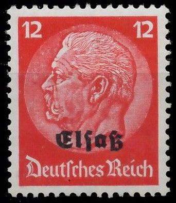 BES. 2WK ELSASS Nr 7 postfrisch X9F69B6