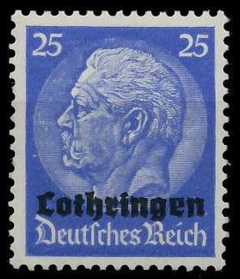 BES. 2WK Lothringen Nr 10 postfrisch X9F69F2