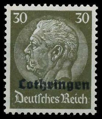 BES. 2WK Lothringen Nr 11 postfrisch X9F69EA