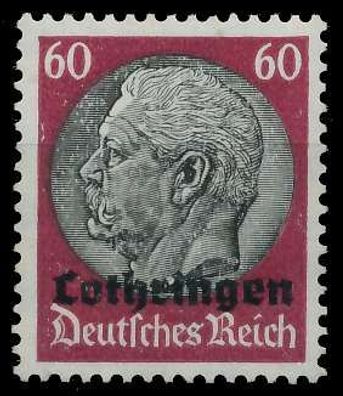 BES. 2WK Lothringen Nr 14 postfrisch X9F69EE