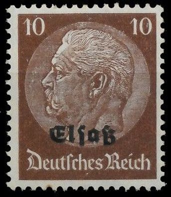 BES. 2WK ELSASS Nr 6 postfrisch X9F6A1A