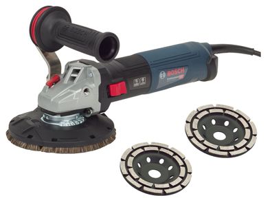 BOSCH / Trongaard Betonschleifer-set / Sanierungsfräse-set 1700W 125 125mm