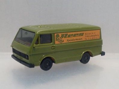 VW LT 28 Kasten grün Werbemodell °Rees Spielwaren° 1:87 Herpa Modellauto