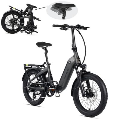DERUIZ E Bike Peridot 2.0 Gen. Elektrofahrräder Klappräder Faltrad 250W Ebike