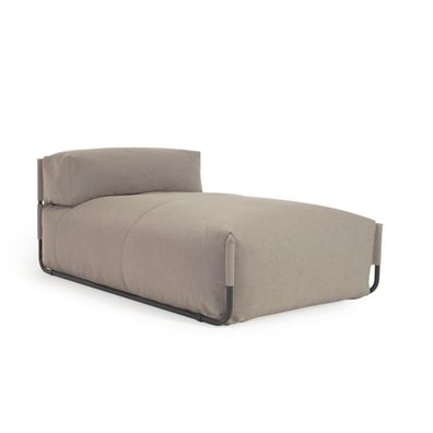 Modularsofa Square mit Rückenlehne lang in Grün