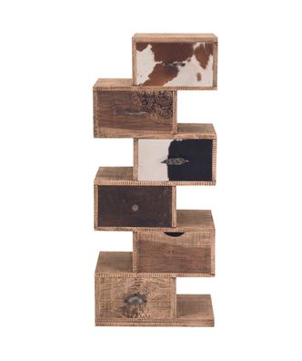 Unikat Kommode aus Mangoholz 50 x 121 x 32 cm