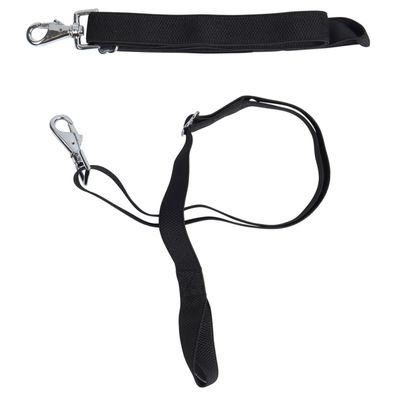 Horse Guard Beinschnüre Elastik - schwarz