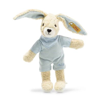 Steiff 237508 Hoppel Hase 20cm blau Baby Plüsch