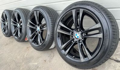 4x Original BMW 3/4er F30 F31 F32 F36 18 Zoll Sommerräder Doppelspeiche 397 DOT25 NEU