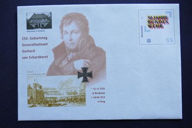 Bund Nr. 2497 USo 108 * * 50 J. Bundeswehr Generalleutnant von Scharnhorst(GB 2040
