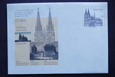 Bund Nr. 2329 USo 104 * * 125 Jahre Vollendung Kölner Dom (GB 2041)