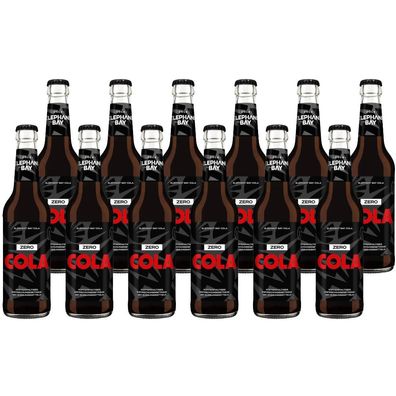 Elephant Bay Cola Zero – 12 x 0,33L | Zuckerfreie Premium-Cola für jede Gelegen