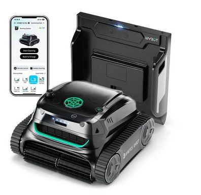 WYBOT S2 Pro – Kabelloser Premium-Poolroboter mit Selbstladung & App-Steuerung