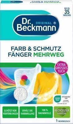 Dr. Beckmann Wiederverwendbares Farb- und Schmutzfangtuch