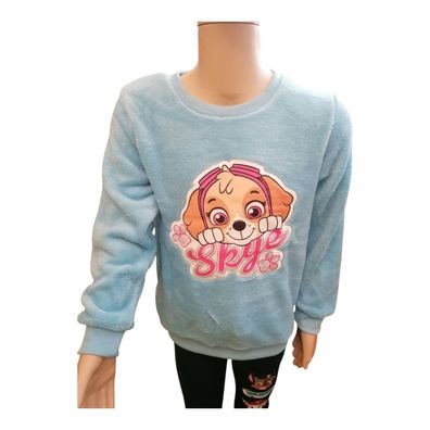 Rundhals-Pullover / Sweatshirt mit großer, gestickter, Skye - Größe: