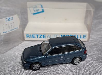 Opel Astra GSi blau, Rietze