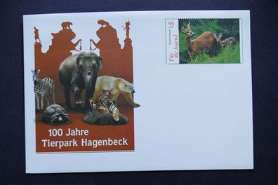 Bund Nr. 2542 USo 133 * * 100 Jahre Tierpark Hagenbeck (GB 2043)