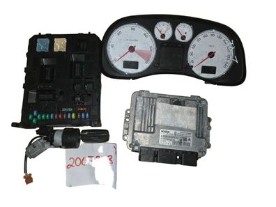 Original Peugeot 307 Steuergerät Set 0281013332. 9664257580