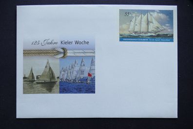 Bund Nr. 2467 USo 136 * * 125 Jahre Kieler Woche (GB 2049)