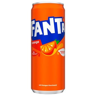 Fanta Orange 24x0.33l Ds. Einwegpfand inkl